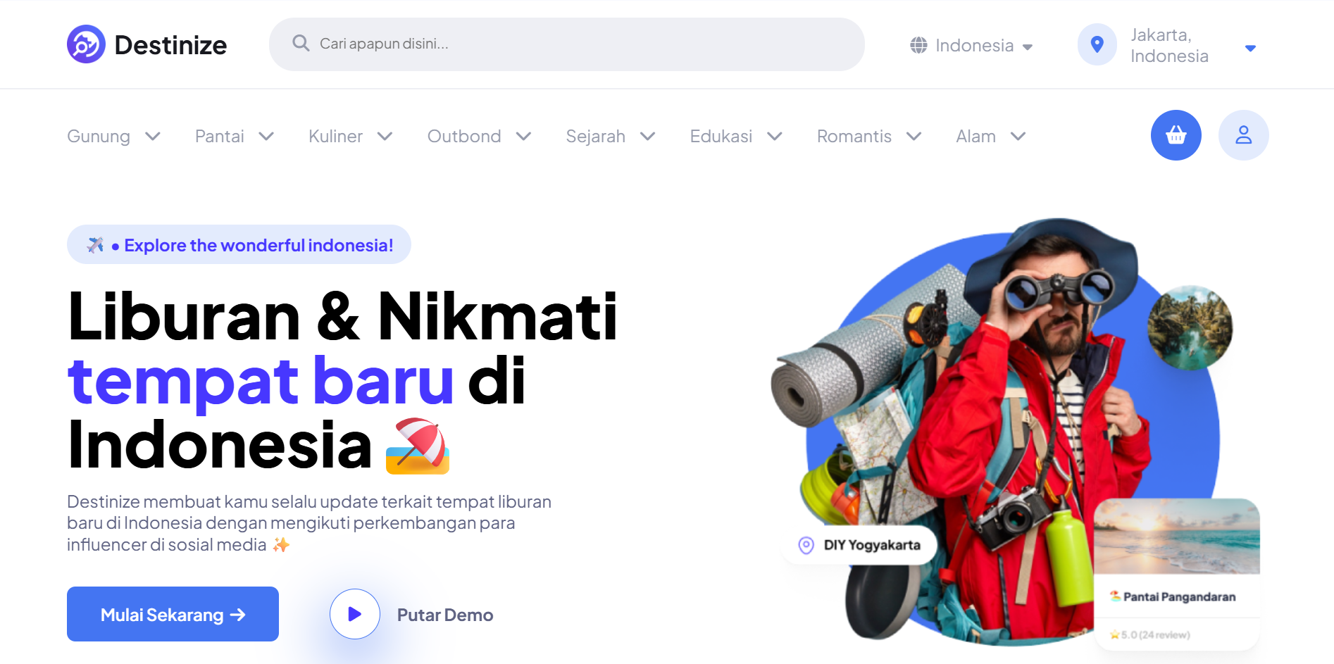 Destinize Travel Project